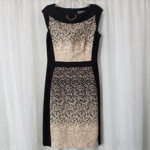 Joseph Ribkoff Bodycon Black Sleeveless Dress 6